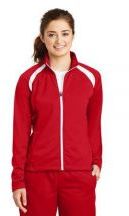 Sport-Tek® Ladies Tricot Track Jacket